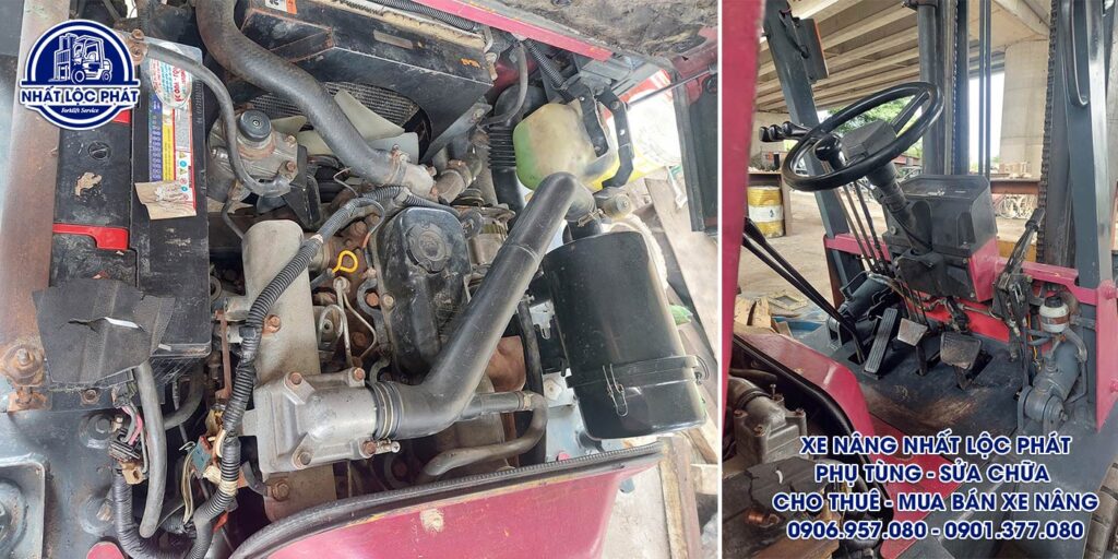 Phục hồi xe nâng xăng gas uy tín