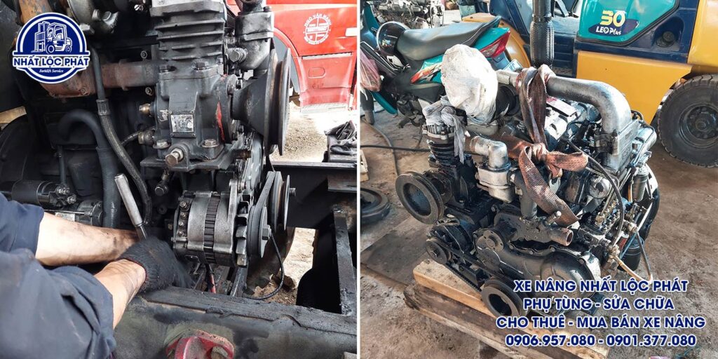 sửa chữa xe nâng đồng xoài