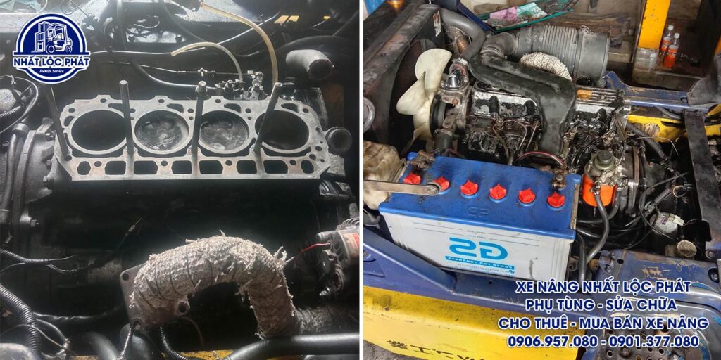 sửa chữa xe nâng đồng xoài