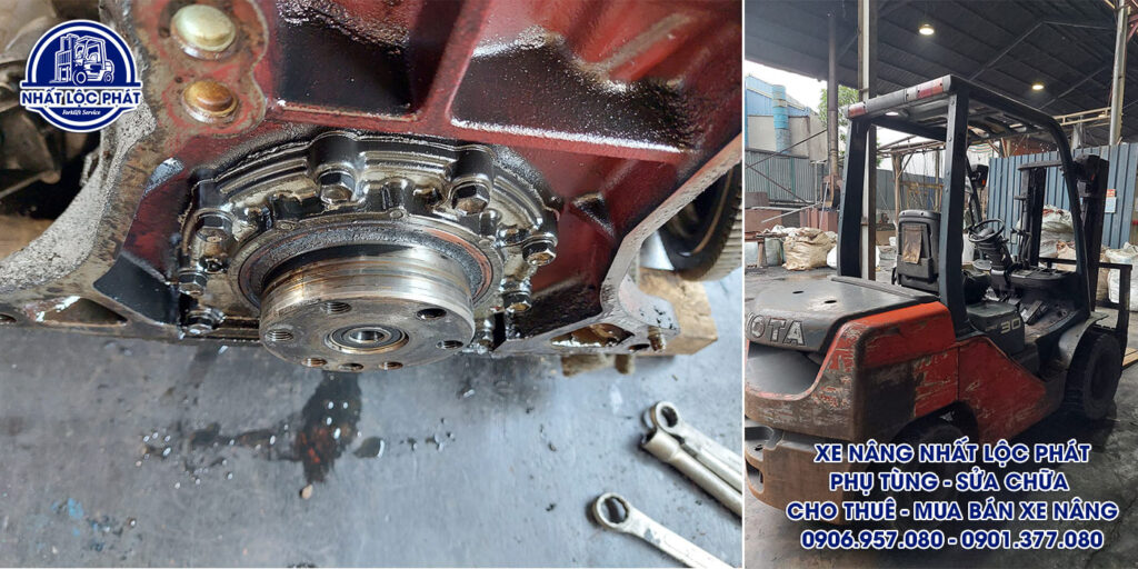 sửa chữa xe nâng đồng xoài