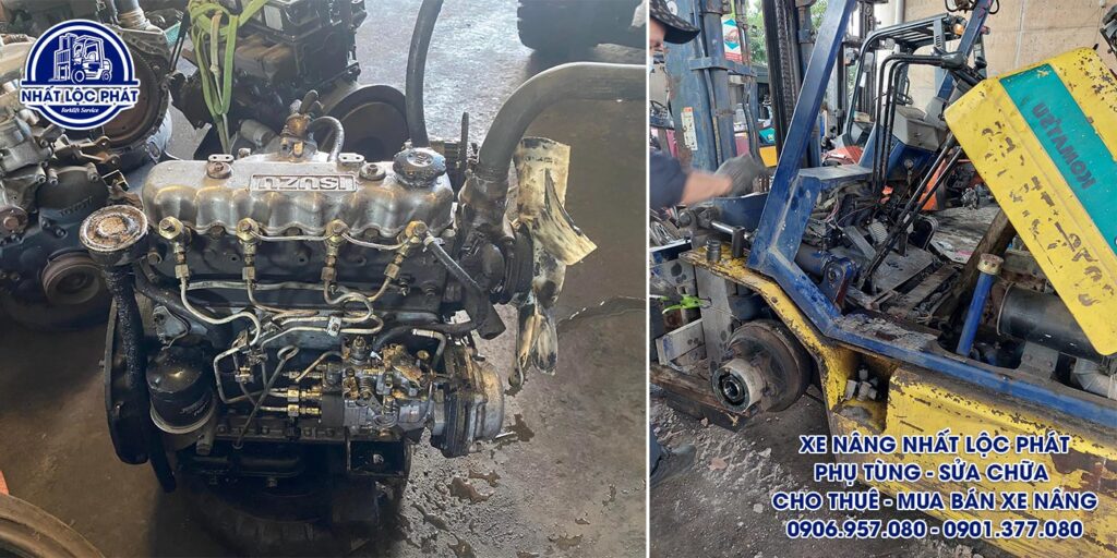 sửa chữa xe nâng đồng xoài