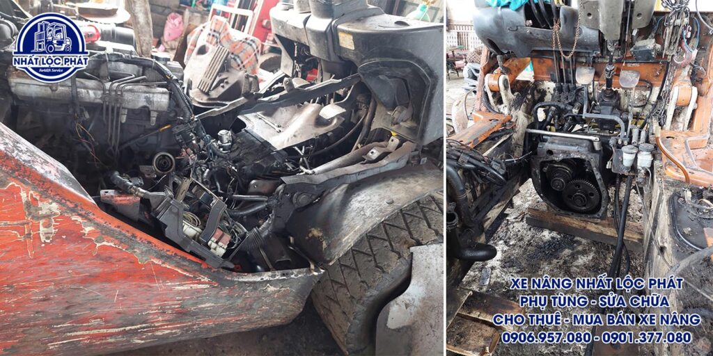 sửa chữa xe nâng đồng xoài