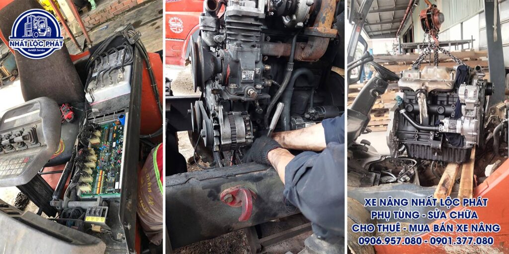 Sửa xe nâng tận tâm và chuyên nghiệp