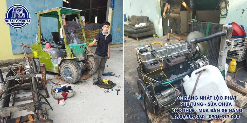 Sửa chữa xe nâng uy tín ở Trà Vinh
