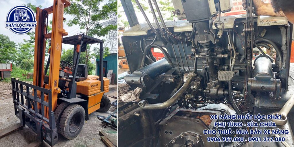 sửa chữa xe nâng trà vinh