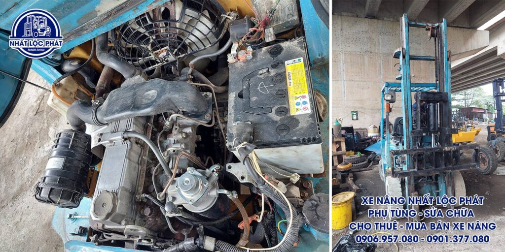 sửa xe nâng tại trà vinh