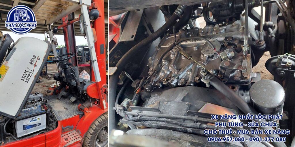 sửa xe nâng tại trà vinh
