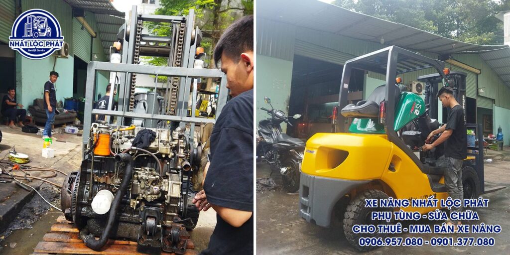 sửa xe nâng tại vĩnh long