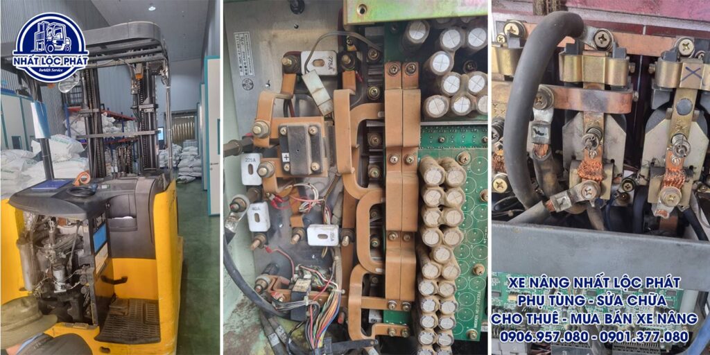 Phục hồi xe nâng điện ở Vĩnh Long trọn gói