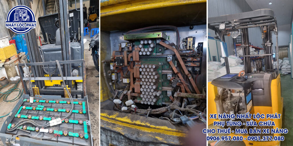 sửa chữa xe nâng châu đốc