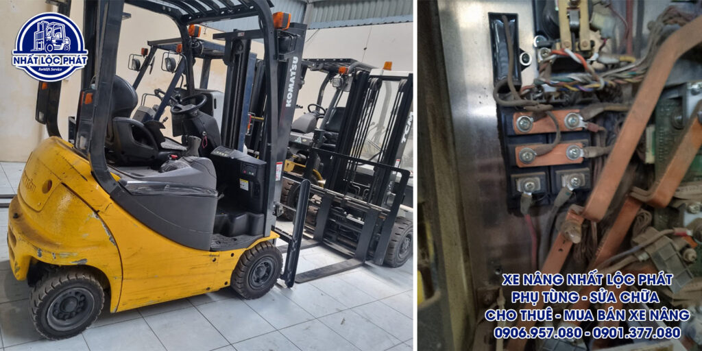 sửa chữa xe nâng châu đốc