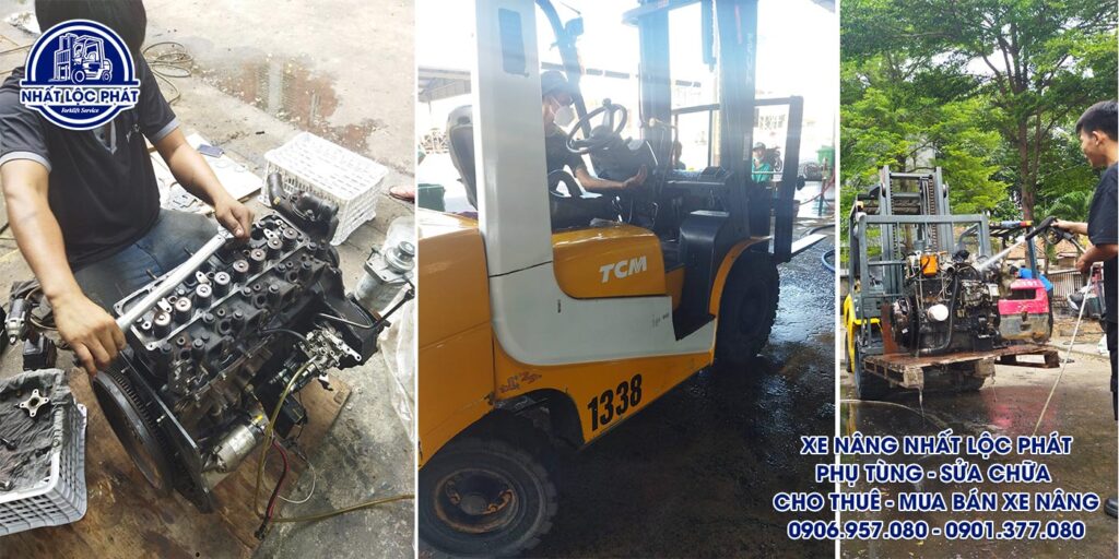 sửa chữa xe nâng châu đốc