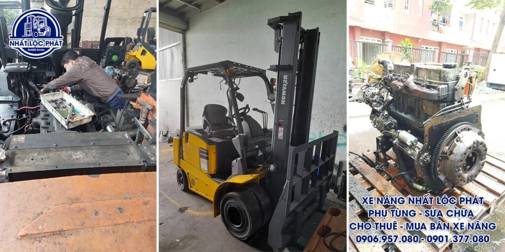 sửa chữa xe nâng châu đốc