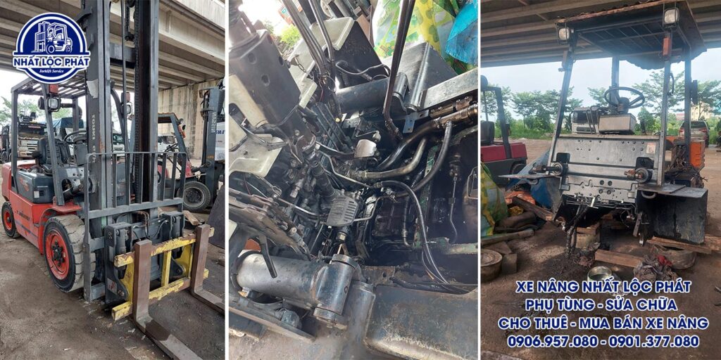 sửa chữa xe nâng châu đốc