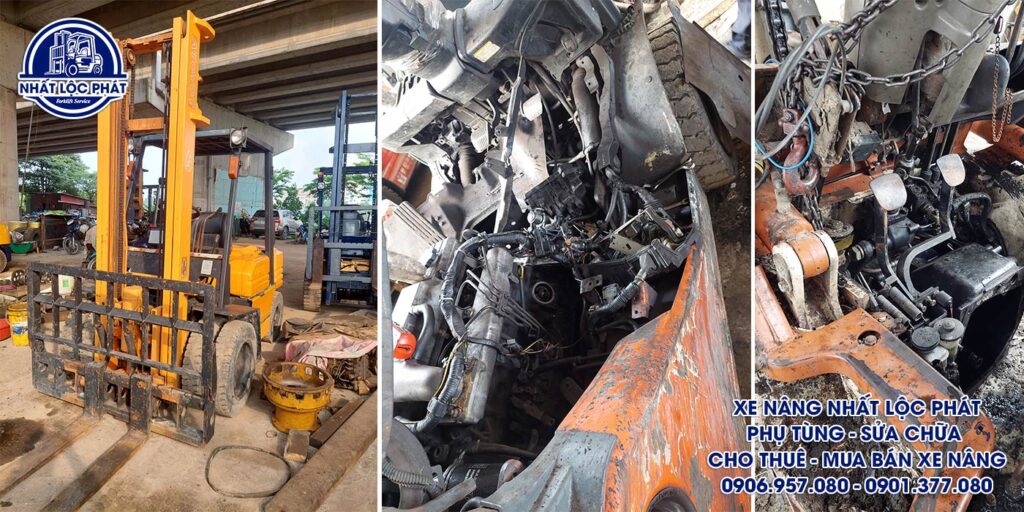 Sửa chữa xe nâng uy tín với quy trình chuyên nghiệp