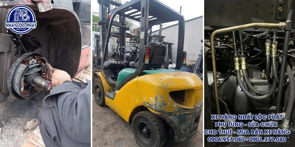 sửa chữa xe nâng châu đốc