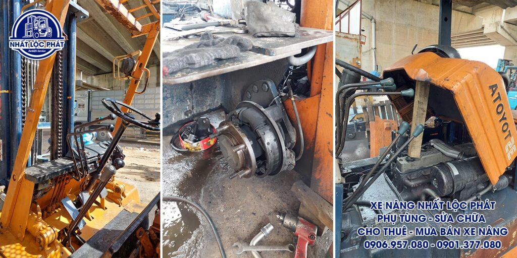 sửa chữa xe nâng gò công