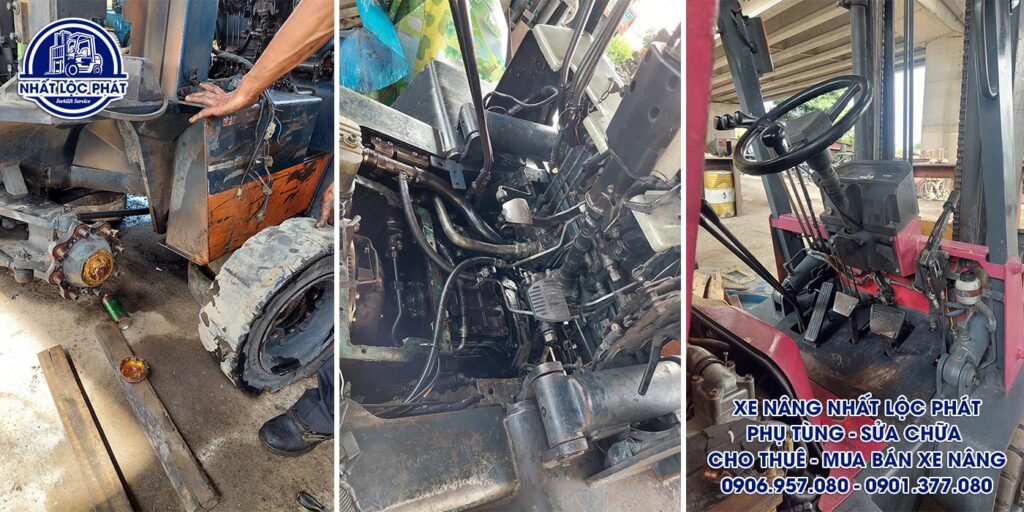 sửa xe nâng tại thành phố gò công