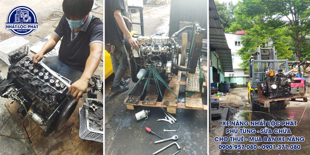 sửa chữa xe nâng gò công