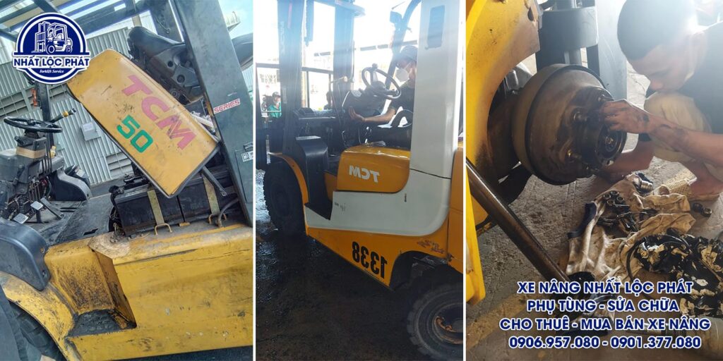 sửa chữa xe nâng gò công