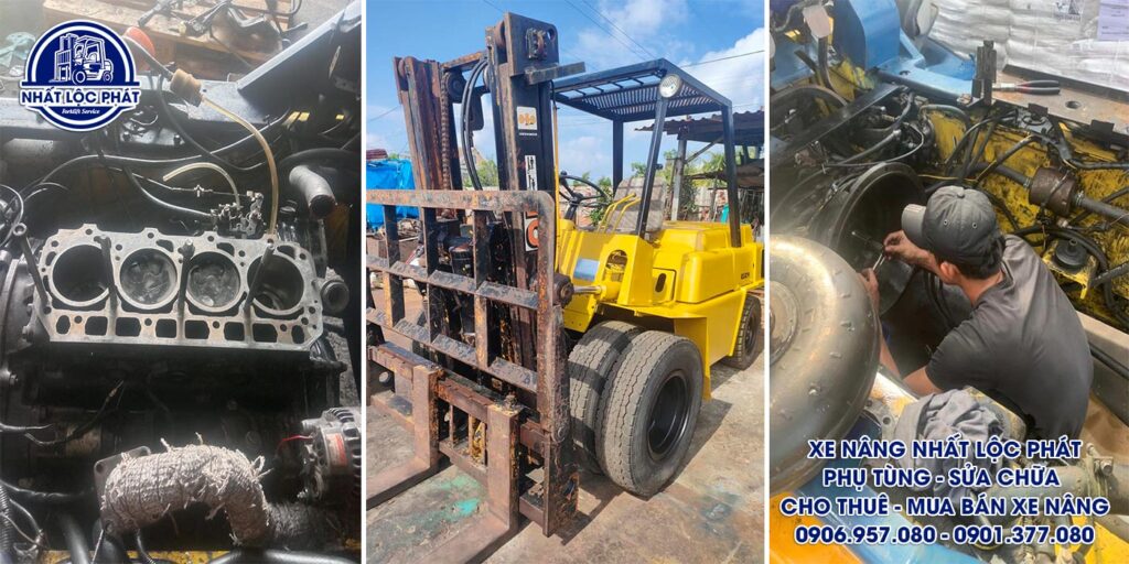 sửa chữa xe nâng gò công