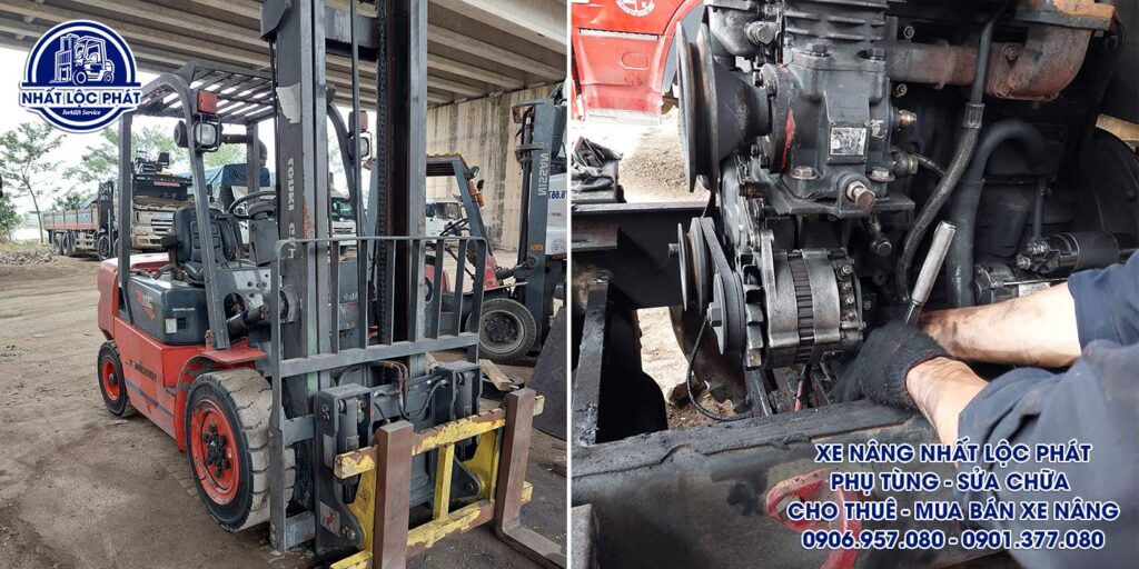 sửa xe nâng tại thành phố long xuyên