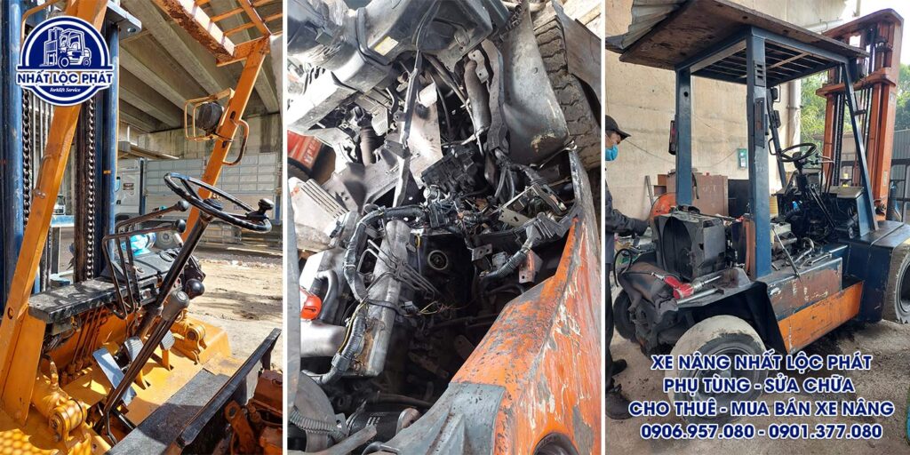 sửa xe nâng tại thành phố long xuyên, an giang