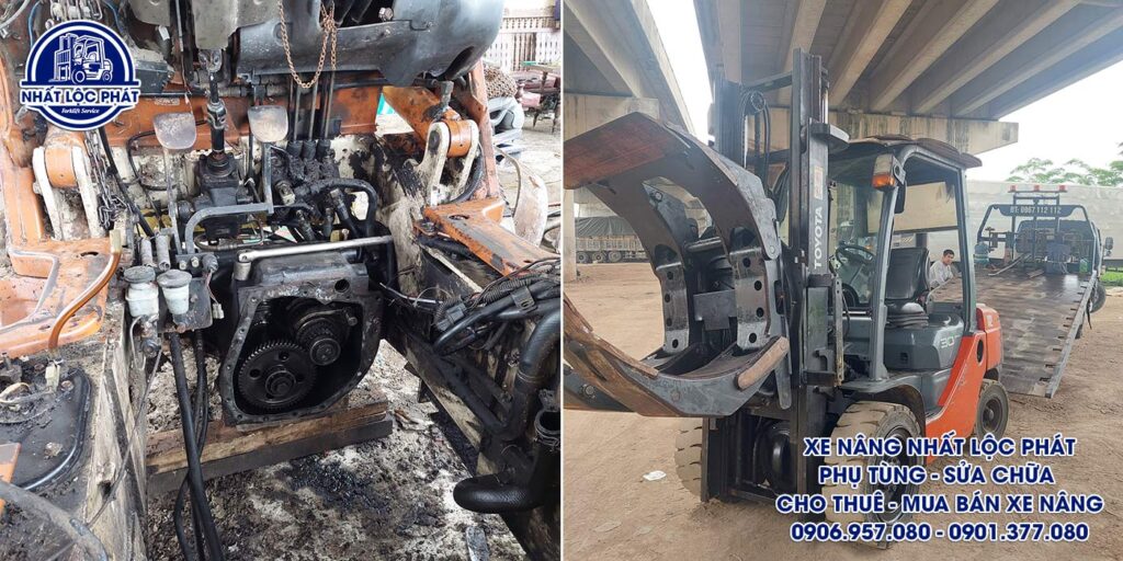 sửa xe nâng tại thành phố long xuyên, an giang