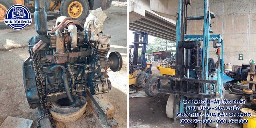 sửa xe nâng tại thành phố long xuyên, an giang