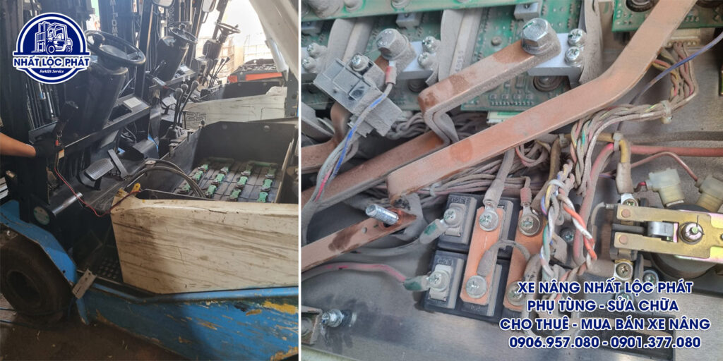 Sửa chữa xe nâng điện trọn gói giá phải chăng