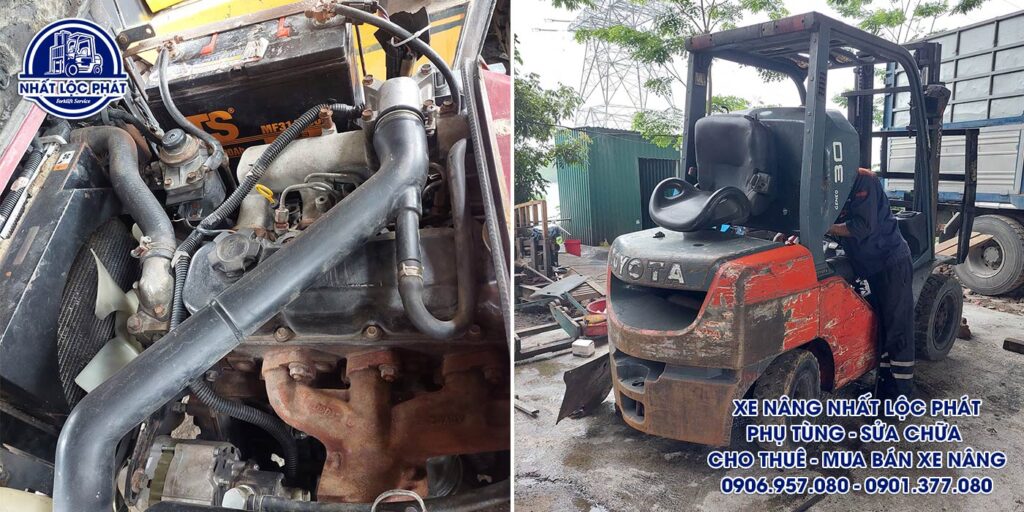 sửa xe nâng tại thành phố rạch giá