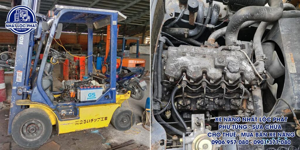 sửa chữa xe nâng rạch giá