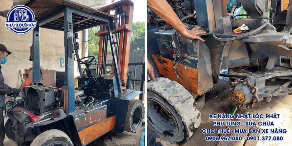 sửa chữa xe nâng rạch giá