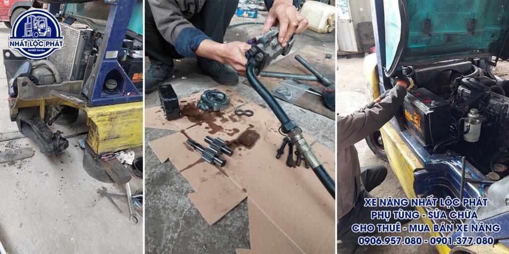 Dịch vụ chăm sóc xe nâng tận tình và tận tâm