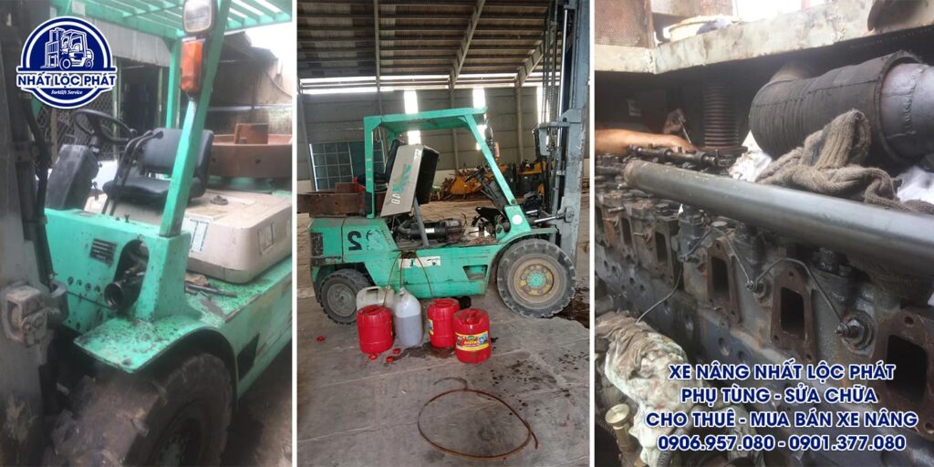 Sửa chữa xe nâng dầu trọn gói