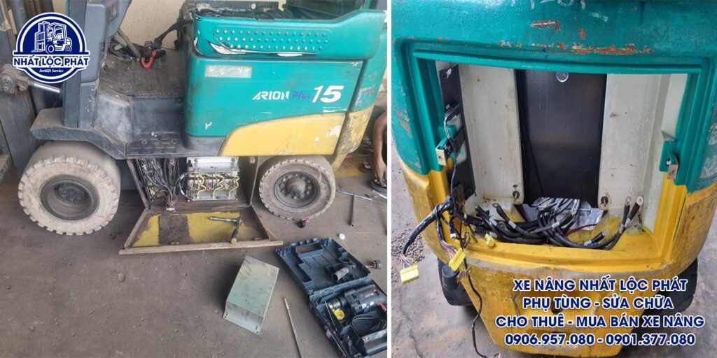 Dịch vụ sửa chữa xe nâng điện ở Sa Đéc