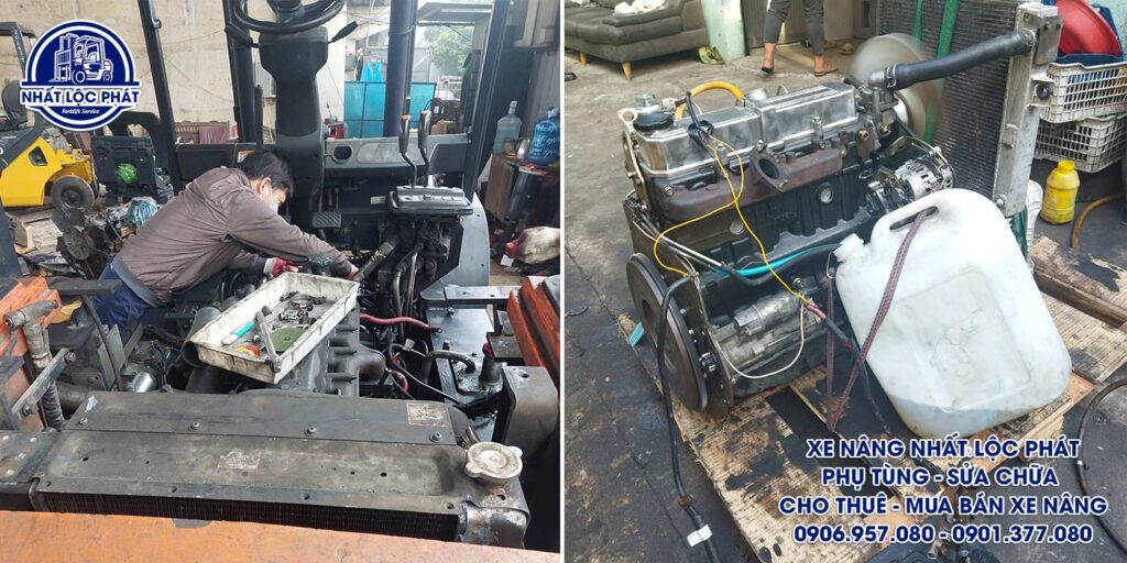 Sửa chữa xe nâng tận nơi ở thành phố Cao Lãnh