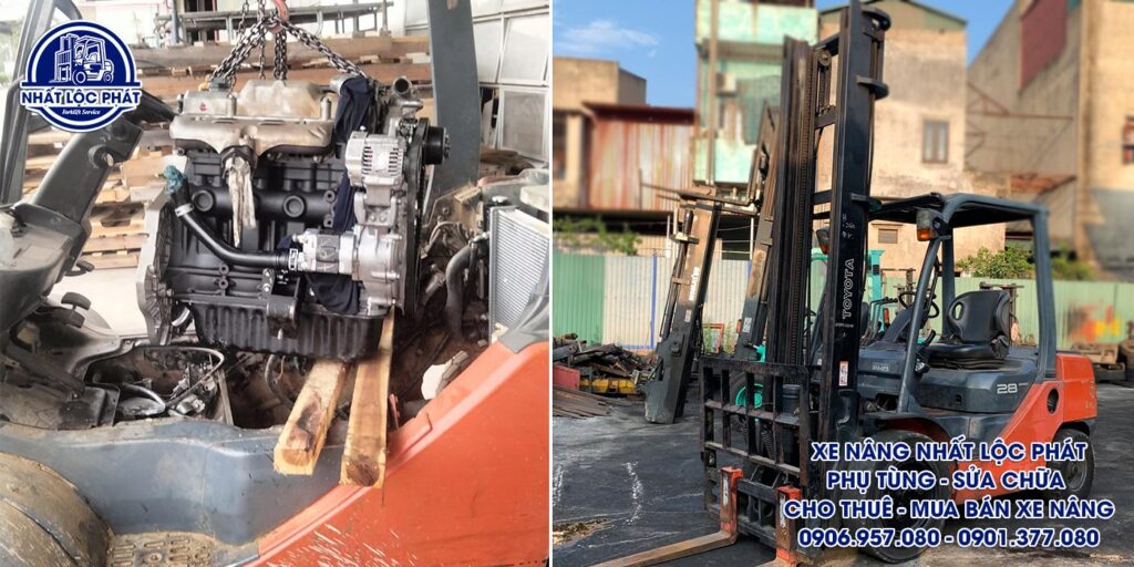 Khắc phục trọn gói của xe nâng chuyên nghiệp và tận tâm