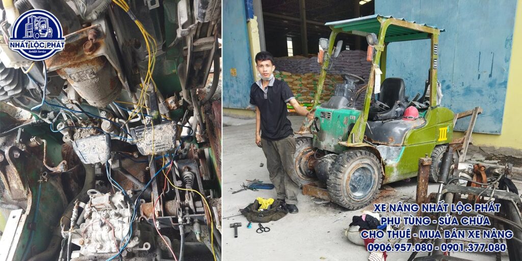 Thay thế linh kiện và phụ tùng của xe