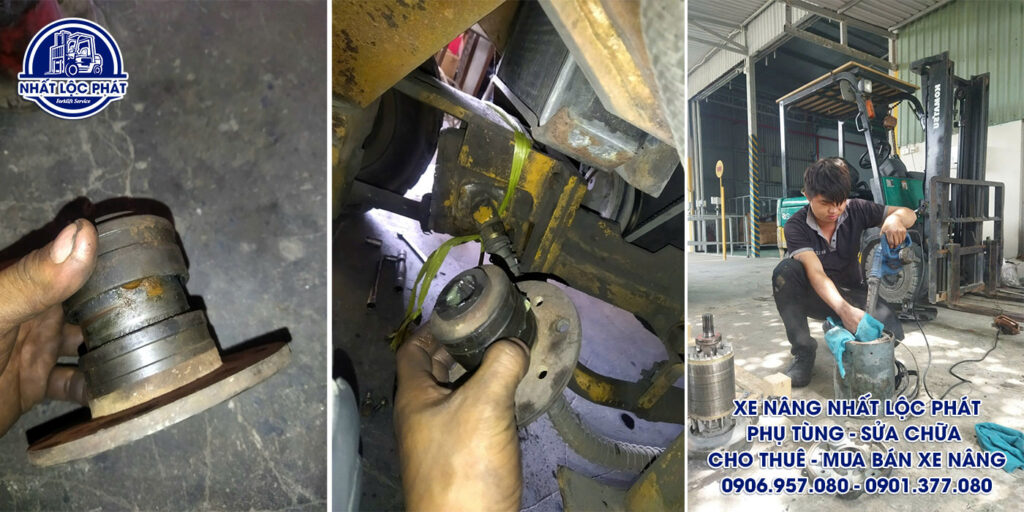 Thay thế phụ tùng xe nâng dầu uy tín trọn gói