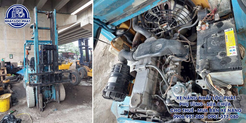 Phục hồi động cơ của xe nâng