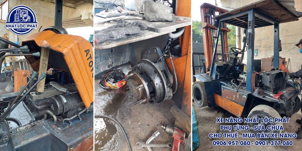 Phục hồi các lỗi hỏng hóc và đem lại sự an toàn cho xe nâng