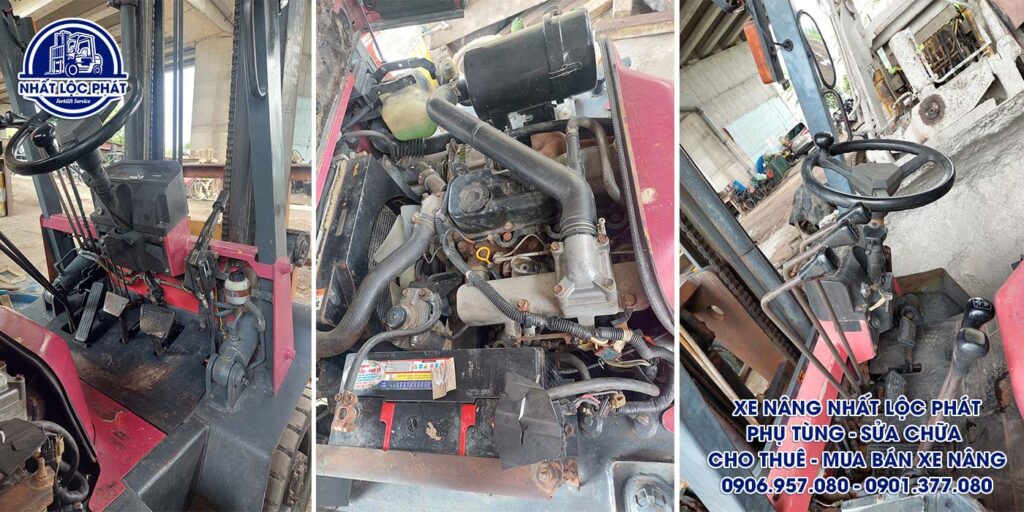 Thay thế linh kiện xe nâng chuyên nghiệp