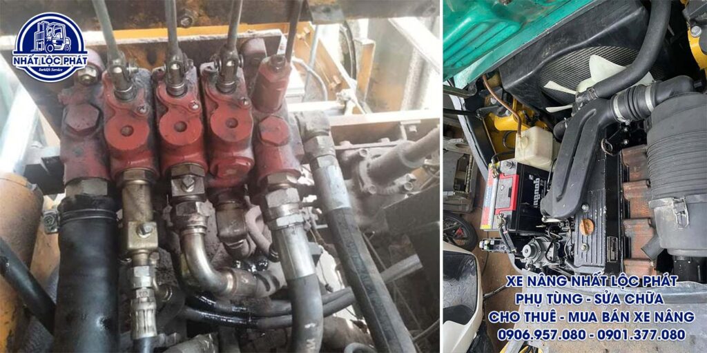 Phụ tùng xe nâng xăng gas chuyên nghiệp