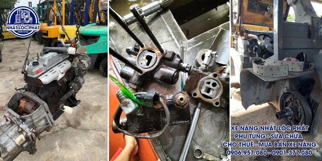 Sản phẩm phụ tùng linh kiện đa dạng và đảm bảo sự phù hợp với xe nâng