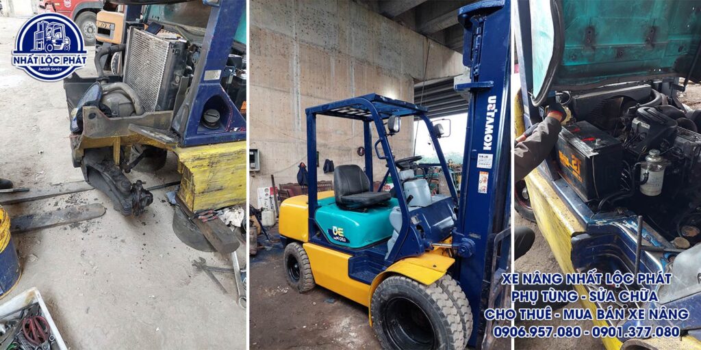 Công ty Nhất Lộc Phát thay thế phụ tùng và cung cấp linh kiện xe nâng