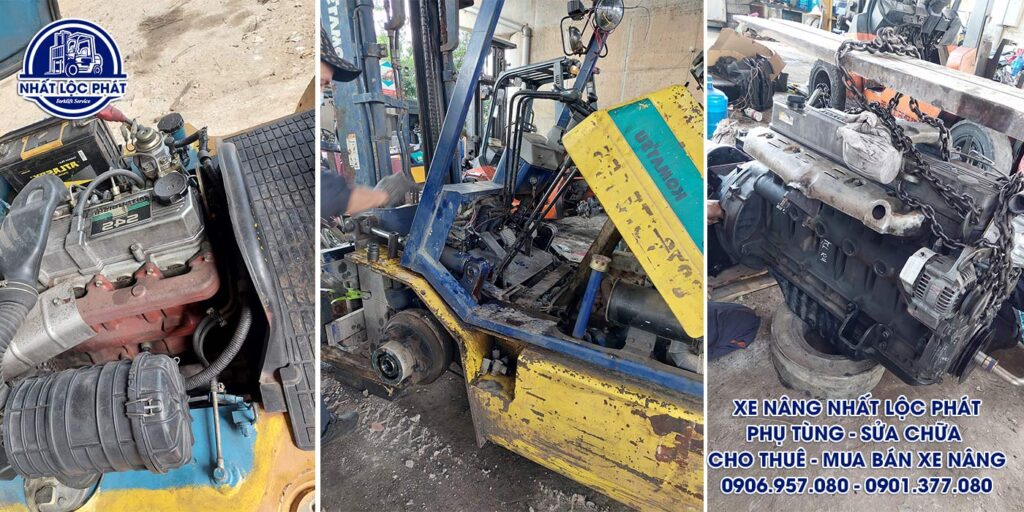 Thay thế phụ tùng xe nâng uy tín