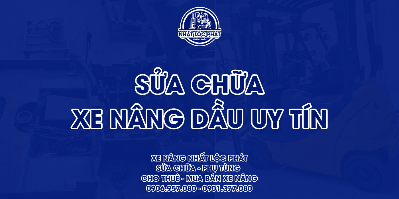 sửa xe nâng dầu