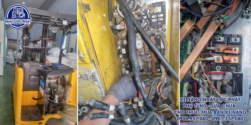 Thay thế phụ tùng xe nâng điện tận nơi ở Kiên Giang