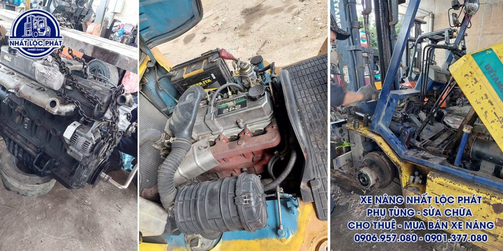 Sửa chữa và phụ tùng xe nâng tại Tiền Giang